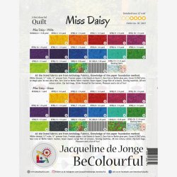 Miss Daisy Table runner  (22" x 68" - ca 56 cm x 172 cm)