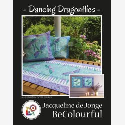 Dancing Dragonflies  (66" x 21" - ca 167 cm x 53 cm)