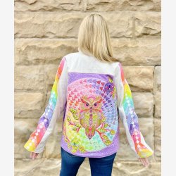 Variationer til ryg og forstykker p Bella Quilt Coat