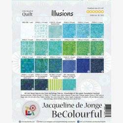 Illusions  (83" x 83" - ca 209 cm x 209 cm)