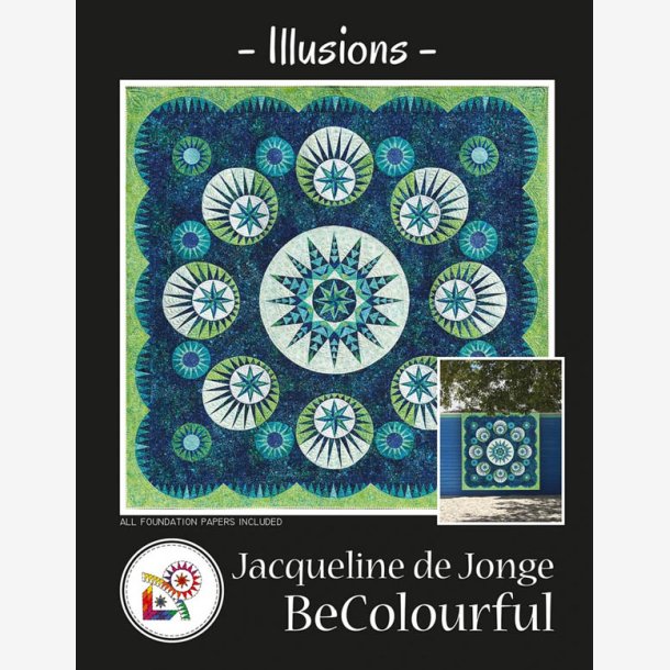 Illusions  (83" x 83" - ca 209 cm x 209 cm)