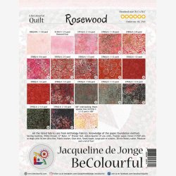 Rosewood  (76,5" x 76,5" - ca 193 cm x 193 cm)