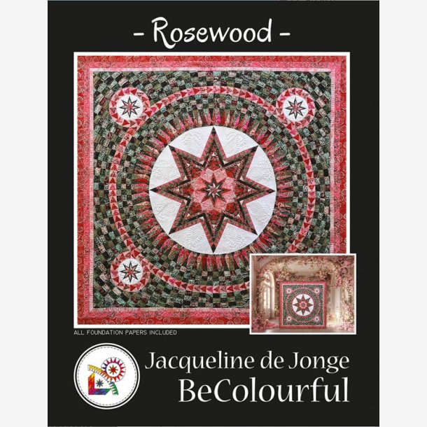 Rosewood  (76,5" x 76,5" - ca 193 cm x 193 cm)