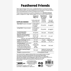 Feathered Friends - symaskinetaske