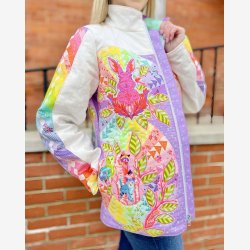 Variationer til ryg og forstykker p Bella Quilt Coat