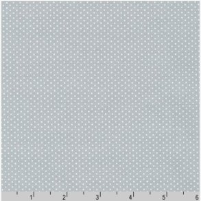 Sm hvide prikker p lys gr