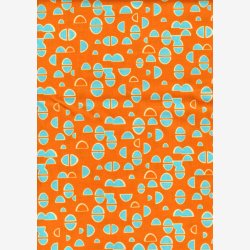 Half Ovals - Orange