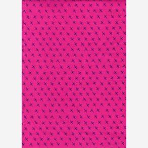 Crossmarks - Fuchsia