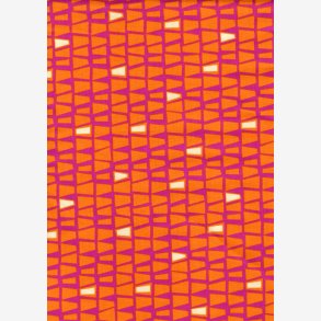 'Skve' trekanter - Lilla/orange