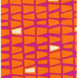 'Skve' trekanter - Lilla/orange
