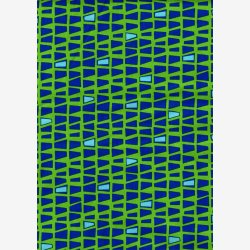 'Skve' trekanter - Bl/grn