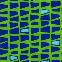 'Skve' trekanter - Bl/grn