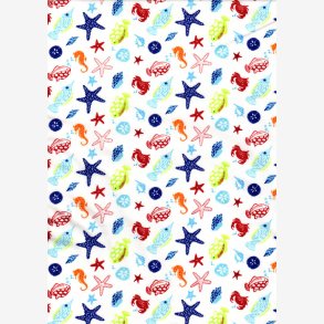 Ahoy - 'havdyr' p hvid