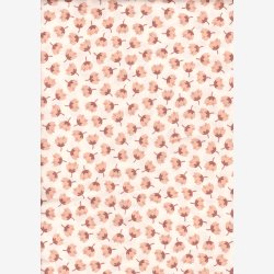 Sm stiliserede beige blomster