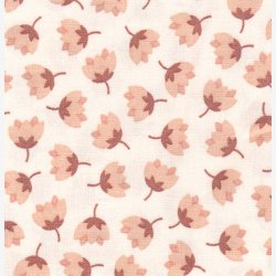 Sm stiliserede beige blomster