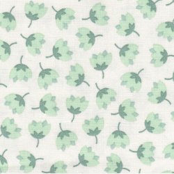 Sm stiliserede grnne blomster