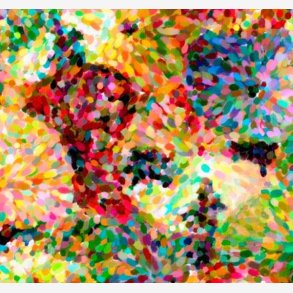 Impressionist Floral - multifarvet