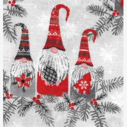 Nisser p hvid/lys gr