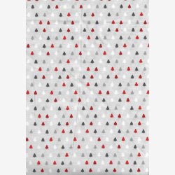 Sm juletrer p lys gr