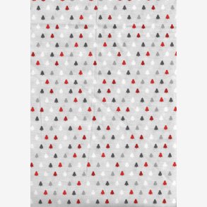 Sm juletrer p lys gr