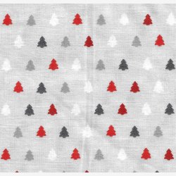 Sm juletrer p lys gr