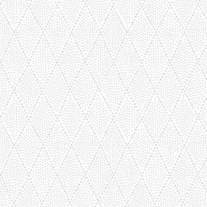 Diamond Dots - hvid tone-i-tone