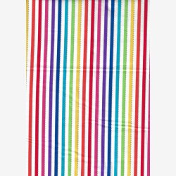 BeColourful - Magic Stripes - Regnbuefarver p hvid