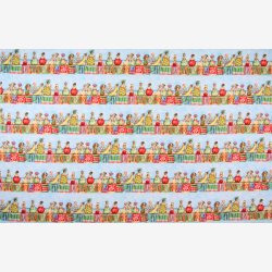 Fruit Ladies stripe Blue