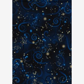 Swirling Sky - Navy