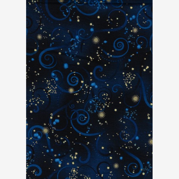 Swirling Sky - Navy