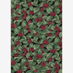 Kristtjrn p  sort m/metaleffekt