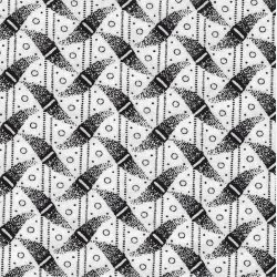 Geo Wave - sort/hvid