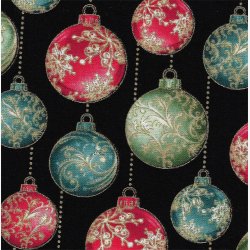 Julekugler p sort baggrund