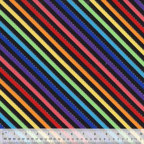 BeColorful - Magic Bias Stripes - Regnbuefarver p sort