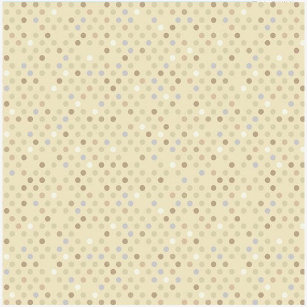 Confetti Drop - lysebrun