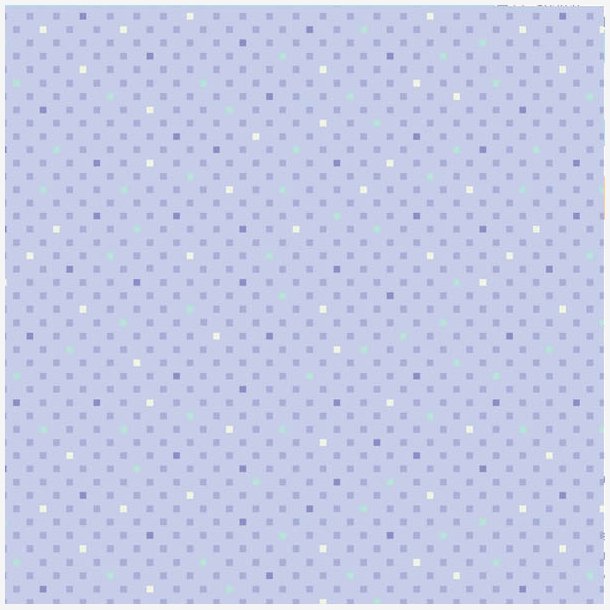 Dazzling Squares - Light Periwinkle