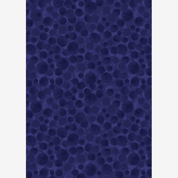 Bumbleberries - Navy Blue