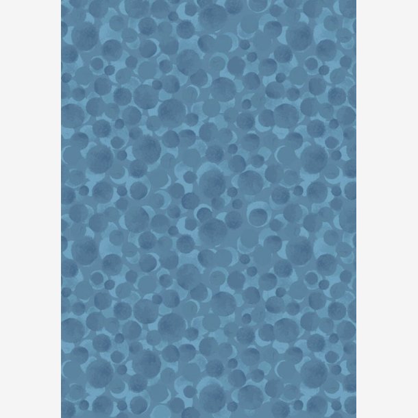 Bumbleberries - Blue m/metaleffekt