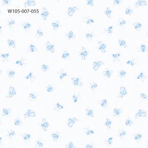 Bees - White/Blue