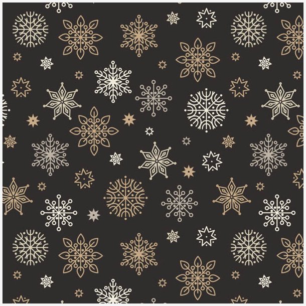 Snefnug p sort baggrund