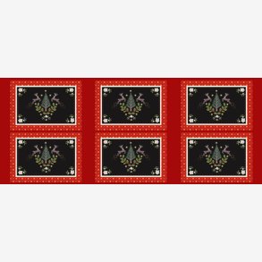 Panel til jule dkkeservietter