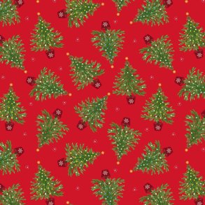 Juletrer p rd baggrund