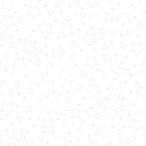 Diskrete stjerner p� hvid