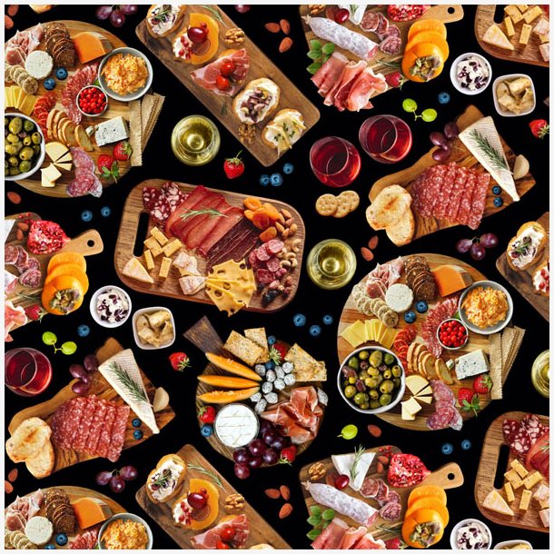 Favorite Foods, Charcuterie - Black