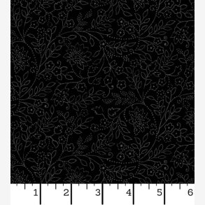 Jasmine - Sort med gr� blomster