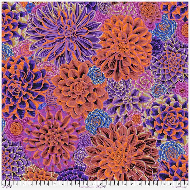 Kaffe Fassett - House Leeks - Purple