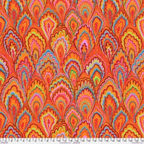 Kaffe Fassett - Marble Scallops - Red