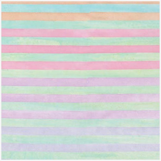 Elementals - Pastelfarvede striber - batik