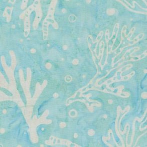 Coastal Chic Batiks - Coral Teal and Mint