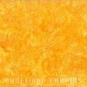 Hoffman batik - Bali Dots - Sunflower